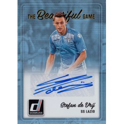Panini Donruss Soccer 2016-2017 The Beautiful Game Signatures Stefan de Vrij (SS Lazio)
